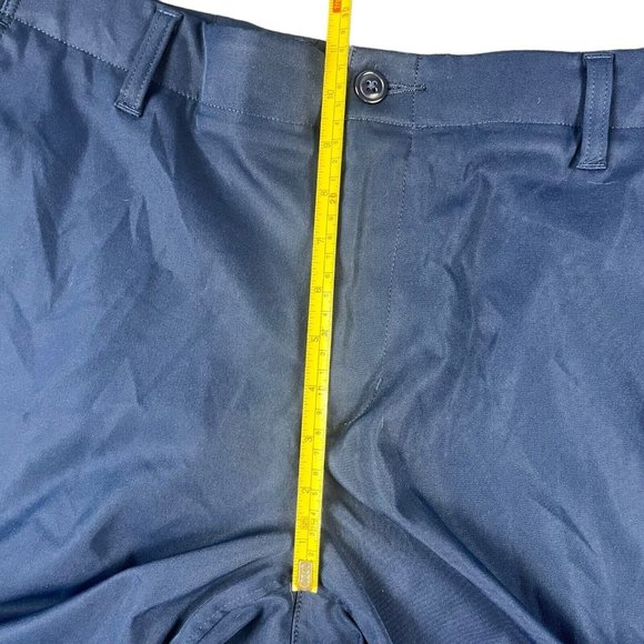Lands End Traditional Fit Performance Navy Blue Golf Tennis Shorts Men's Size 36 - Picture 15 of 16